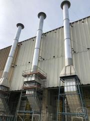 Chaminé para Fornos de Têmpera e Revenimento