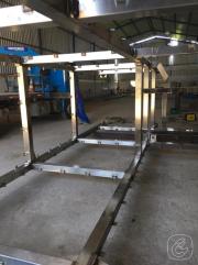 Estrutura de Inox - Cliente: Zeppelin