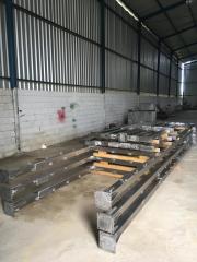 Estrutura de Inox - Cliente: Zeppelin