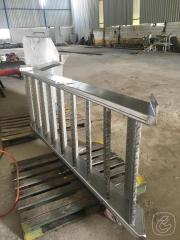 Estrutura de Inox - Cliente: Zeppelin