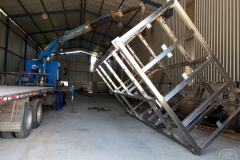 Estrutura de Inox - Cliente: Zeppelin