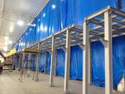 Mezanino e Plataformas - Início das Montagens - TURN KEY (KRONES)