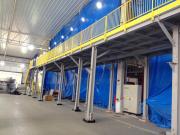 Mezanino e Plataformas - Início das Montagens - TURN KEY (KRONES)