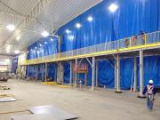 Mezanino e Plataformas - Início das Montagens - TURN KEY (KRONES)