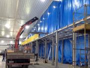 Mezanino e Plataformas - Início das Montagens - TURN KEY (KRONES)