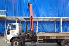 Mezanino e Plataformas - Início das Montagens - TURN KEY (KRONES)