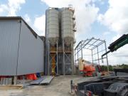 Silos, Moegas, Sistema de despoeiramento, Transportadores e Estruturas Metálicas