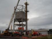 Silos, Moegas, Sistema de despoeiramento, Transportadores e Estruturas Metálicas