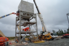Silos, Moegas, Sistema de despoeiramento, Transportadores e Estruturas Metálicas