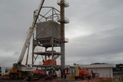 Silos, Moegas, Sistema de despoeiramento, Transportadores e Estruturas Metálicas